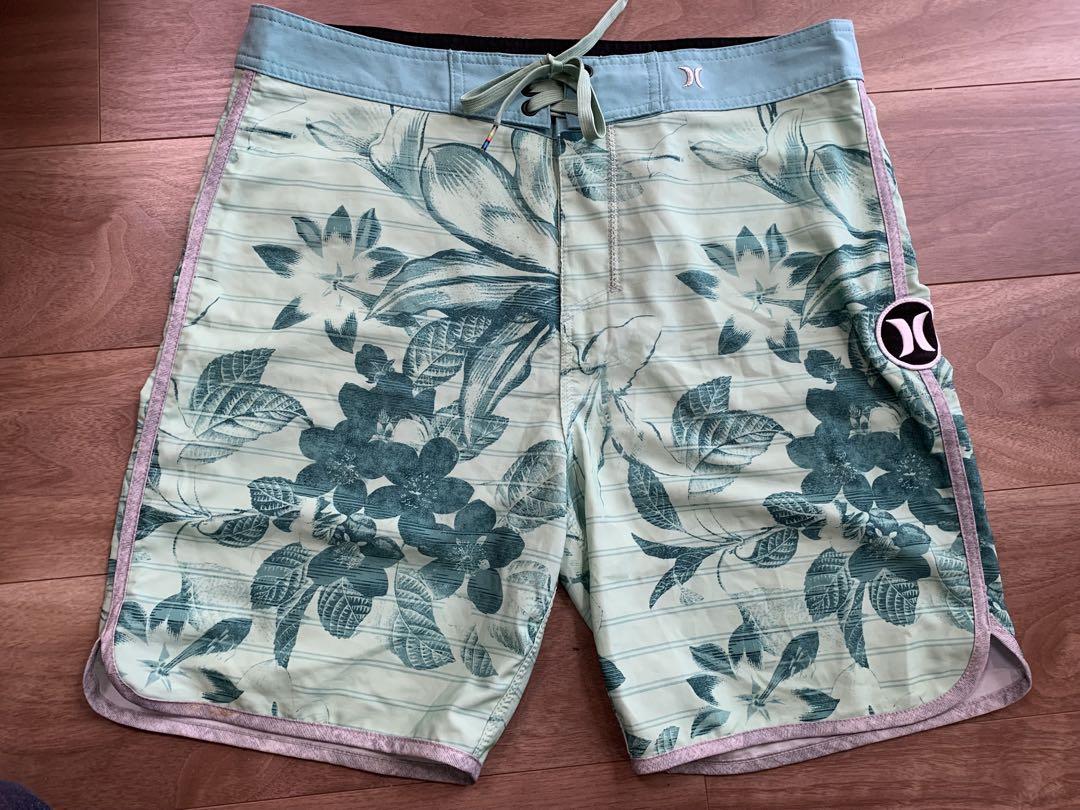 Hurley ボードショーツ フローラル 32