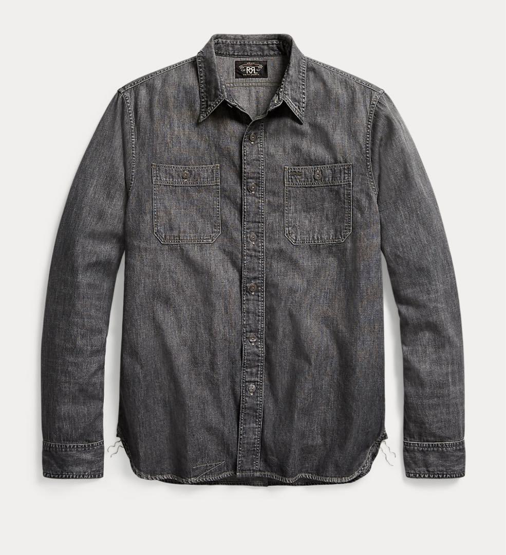 RRL デニム ワークシャツ