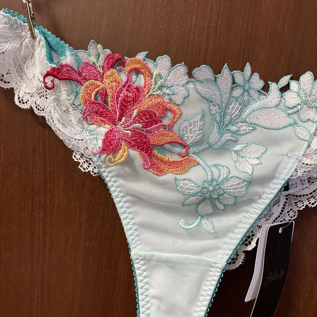 新品タグ付 サルート 店舗限定 98G ソング （ Tバック ）M RE 赤