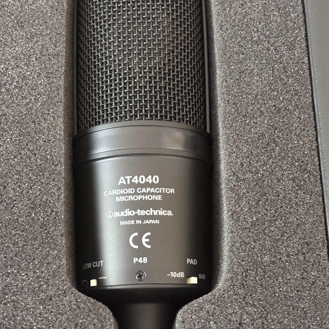 Audio-Technica AT4040 コンデンサーマイク おまけ付き