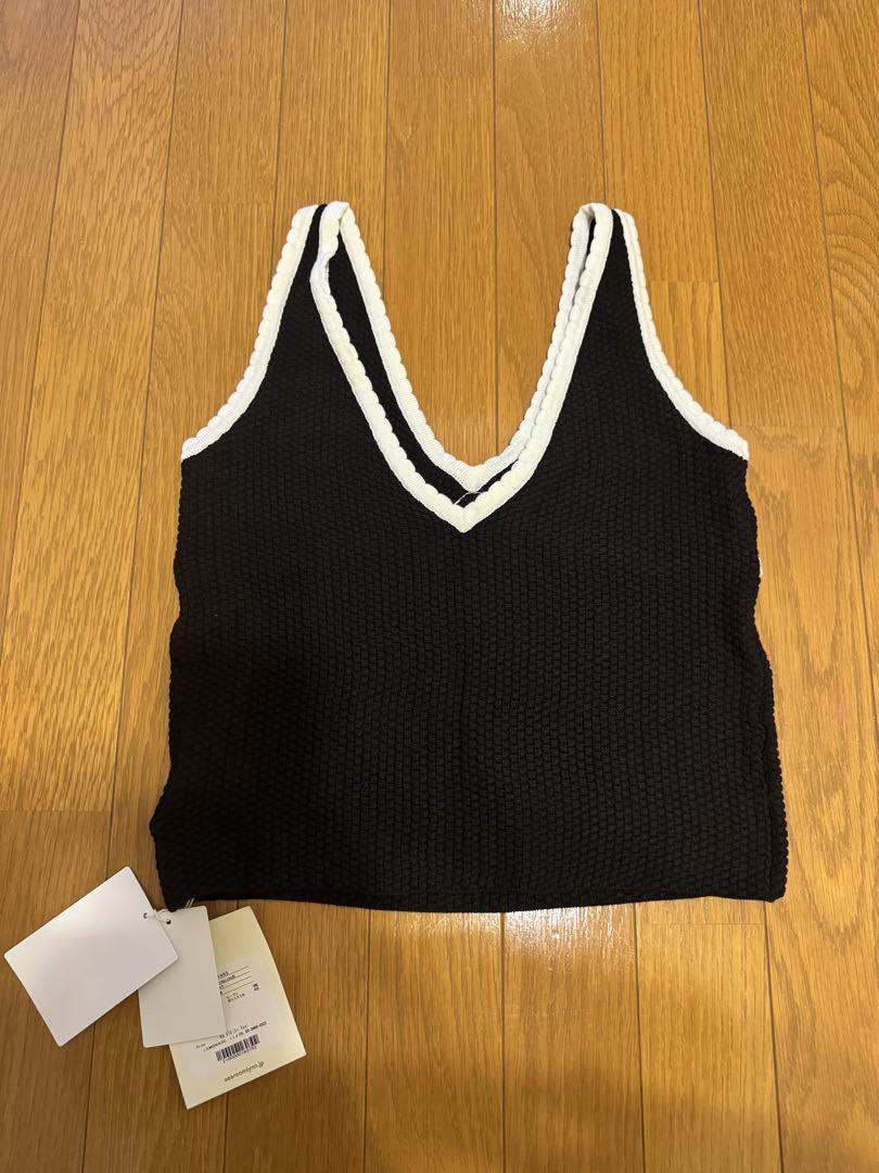 新品】Searoomlyn miniスカラップバイカラーknitトップス - メルカリ