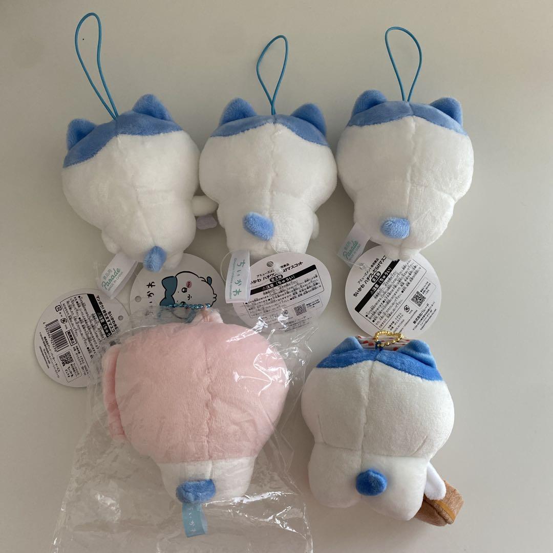 ちいかわ ハチワレだらけマスコット ぬいぐるみ ご当地ちいかわ