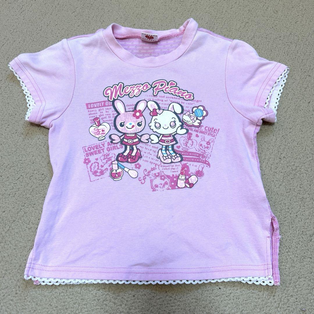 【レア♡平成当時品】メゾピアノ Tシャツ 160㎝ ベリエ ビーチ 海 メゾピアノmezzo piano ベリエちゃん 半袖Tシャツ 130㎝ - メルカリ