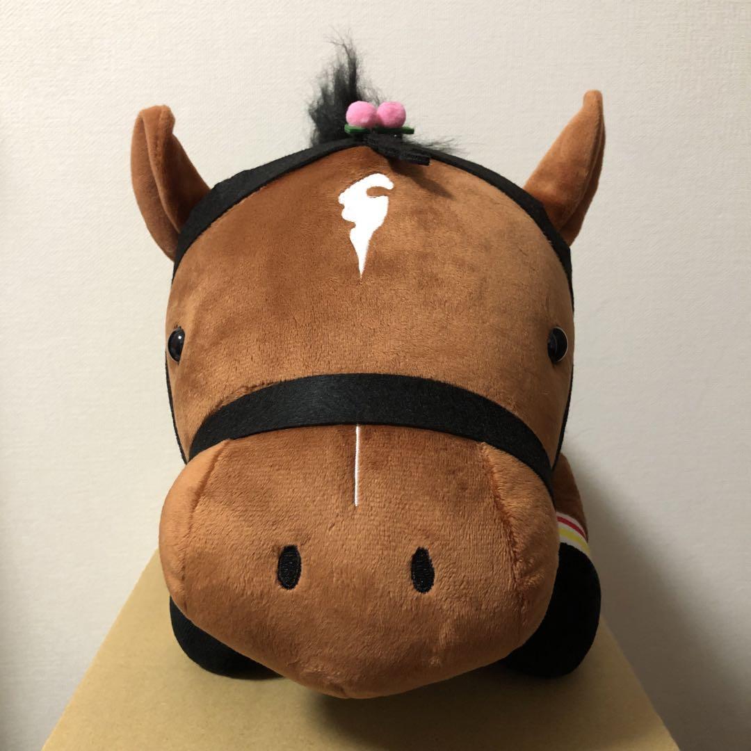 新品　未使用　限定版23年桜花賞　リバティアイランド　ねそべり超BIGぬいぐるみ 限定版】リバティアイランド 2023年桜花賞 ねそべり超BIG