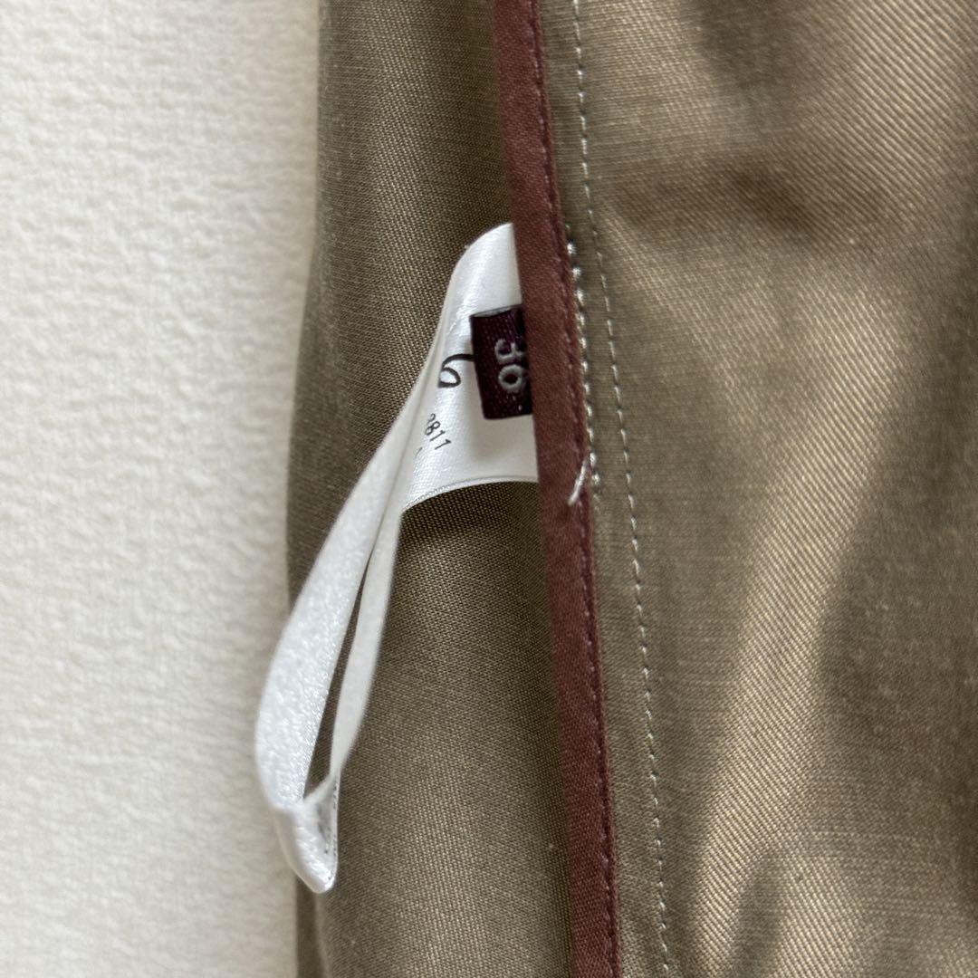 6 ROKU COTTON SILK TRENCH COAT ロク トレンチ