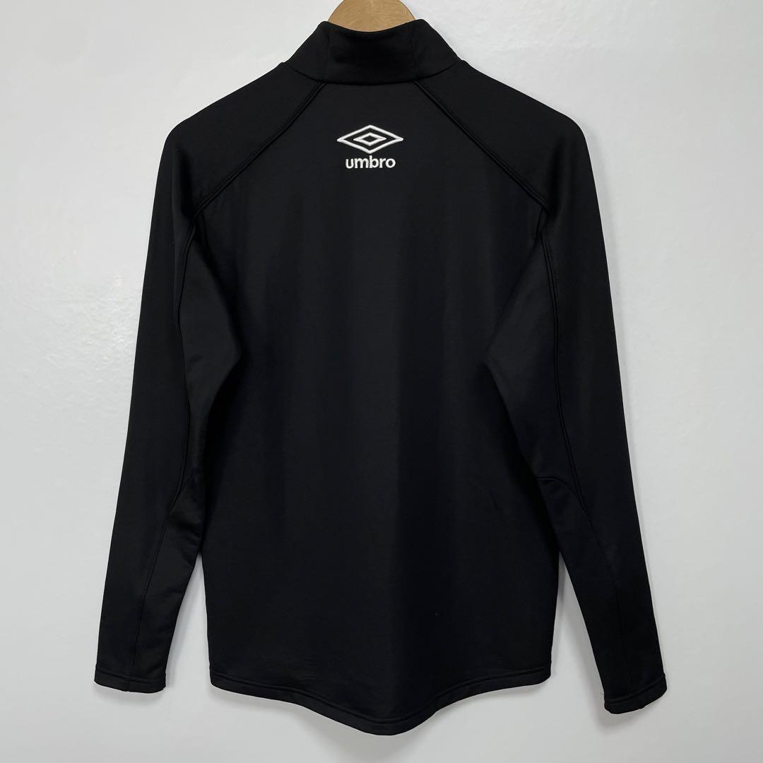 90s UMBRO アンブロ ドリルトップ ハーフジップ ブラック レッド L 90s UMBRO アンブロ ドリルトップ ハーフジップ ブラック レッド
