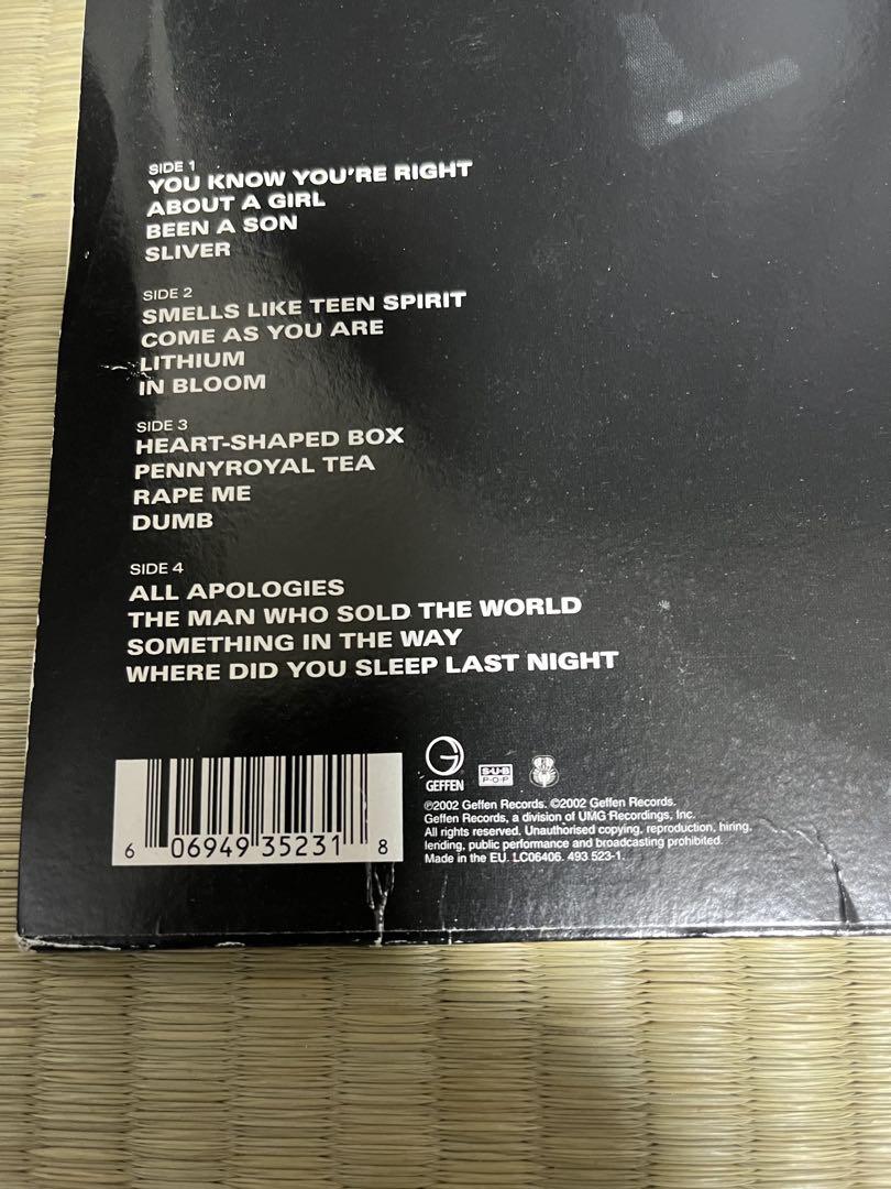 EUオリジナル Nirvana Best LP アナログ レコード　ニルヴァーナ