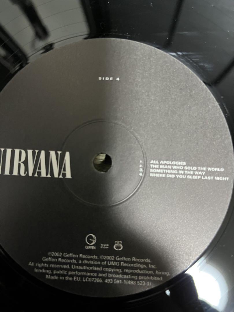 EUオリジナル Nirvana Best LP アナログ レコード　ニルヴァーナ