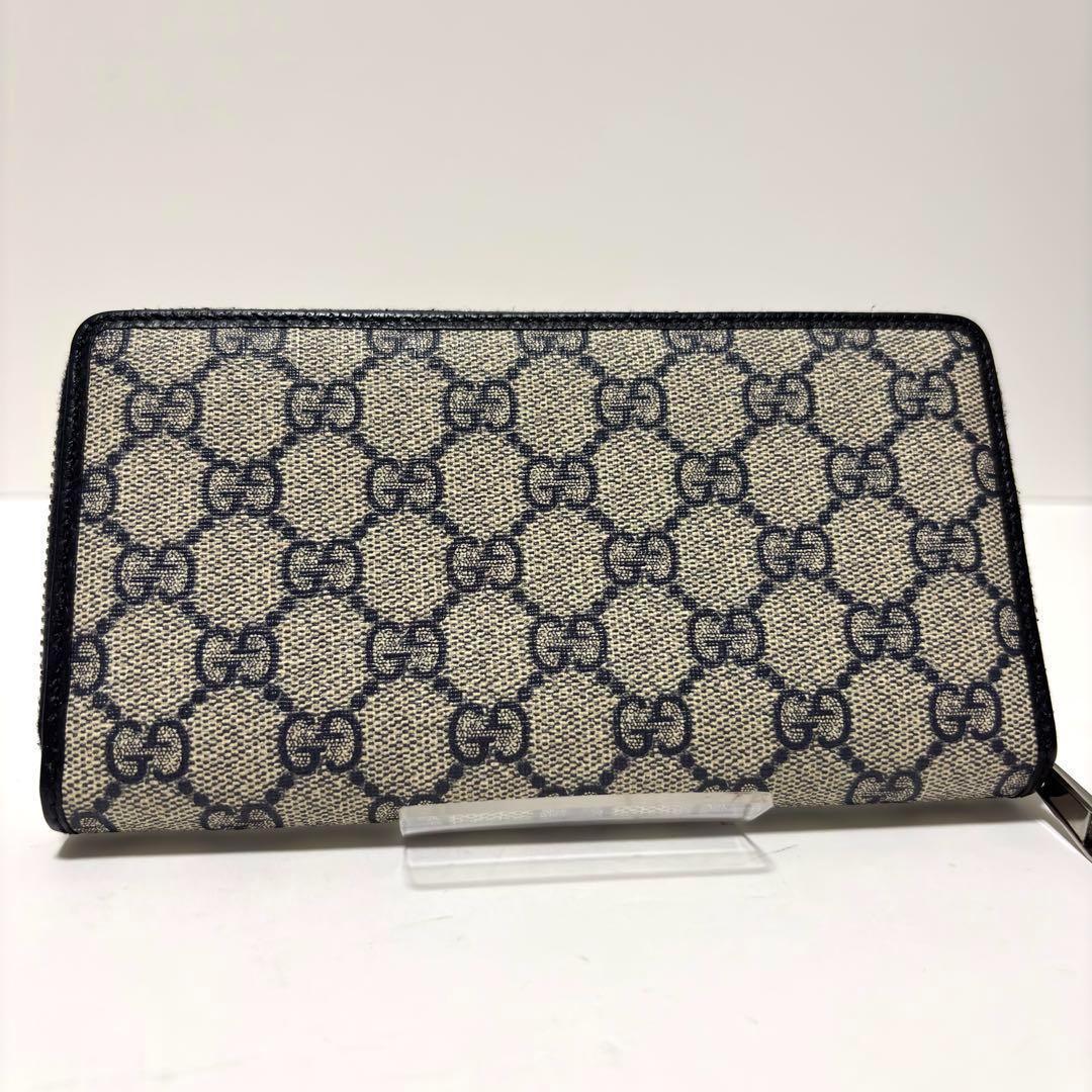 GUCCI GGキャンバス 総柄　長財布 インターロッキングG 243箱付✨極美品✨グッチ 長財布 GGスプリーム インター