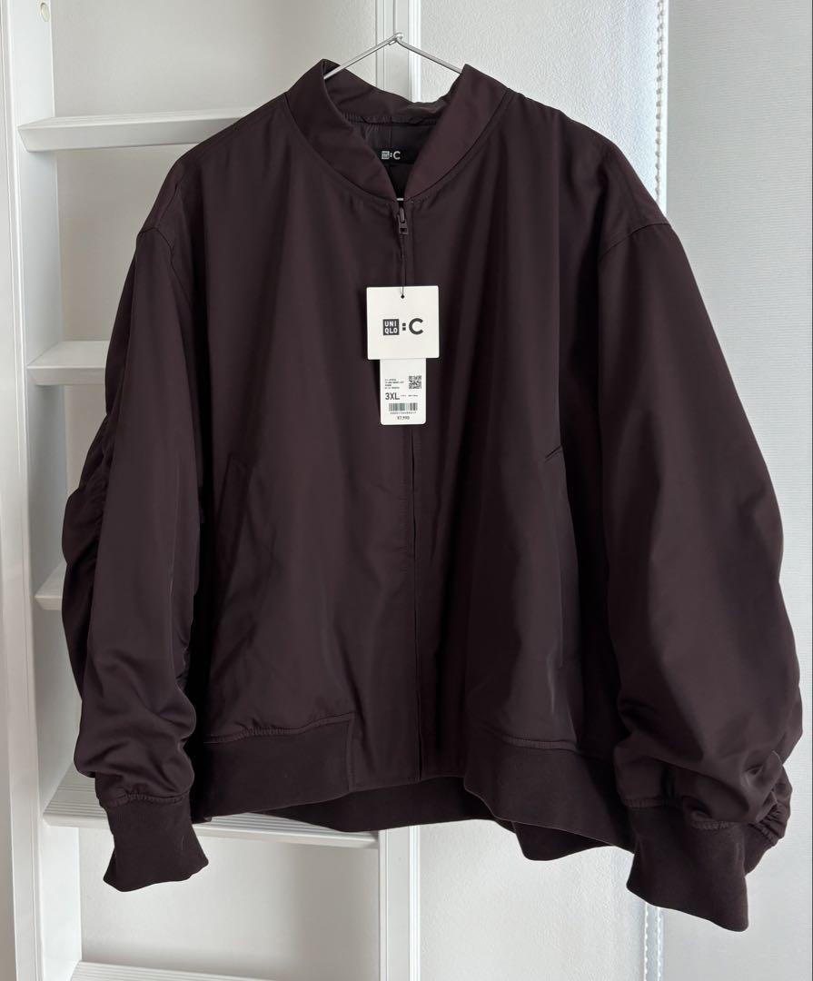 新品 ユニクロC UNIQLO:C ボマージャケット 3XL 新品タグ付き♪ユニクロC UNIQLO : C ボマージャケット 3XL