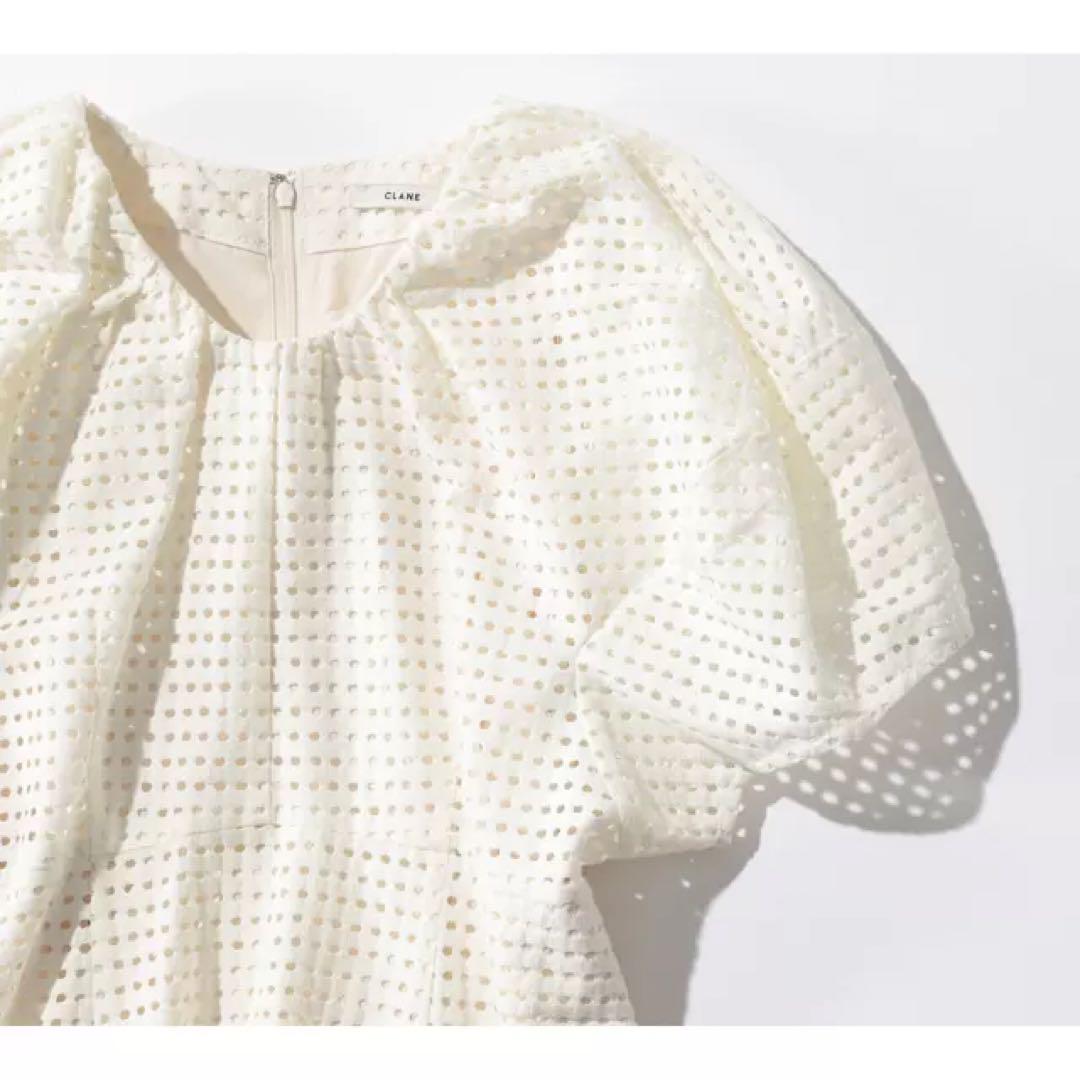 クラネ正規品❗️新品紙タグ付き⭐️W FACE MESH ONE PIECEメッシュ
