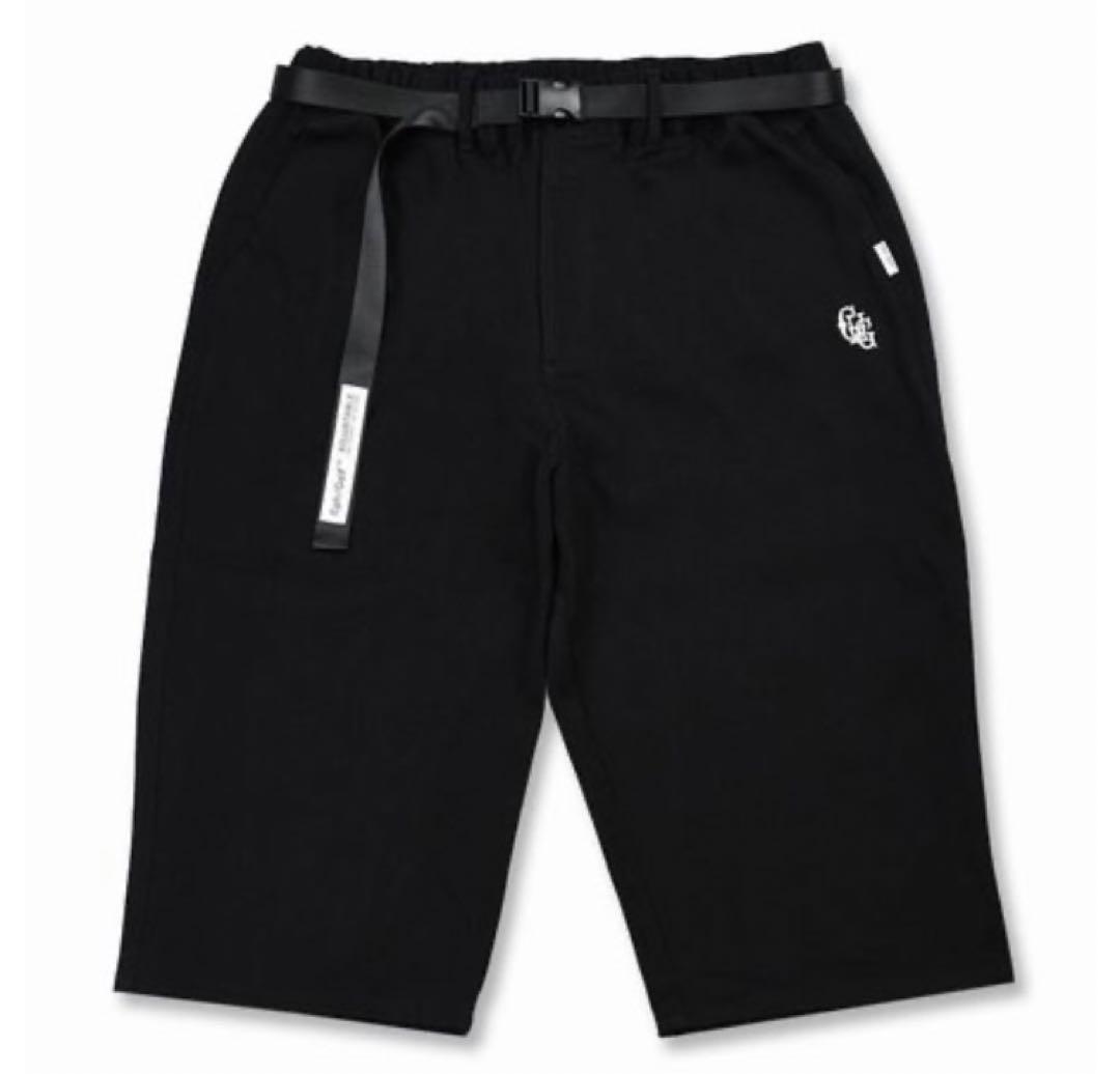 CPH GOLF CROPED LOOSE FIT PANTS -Black-