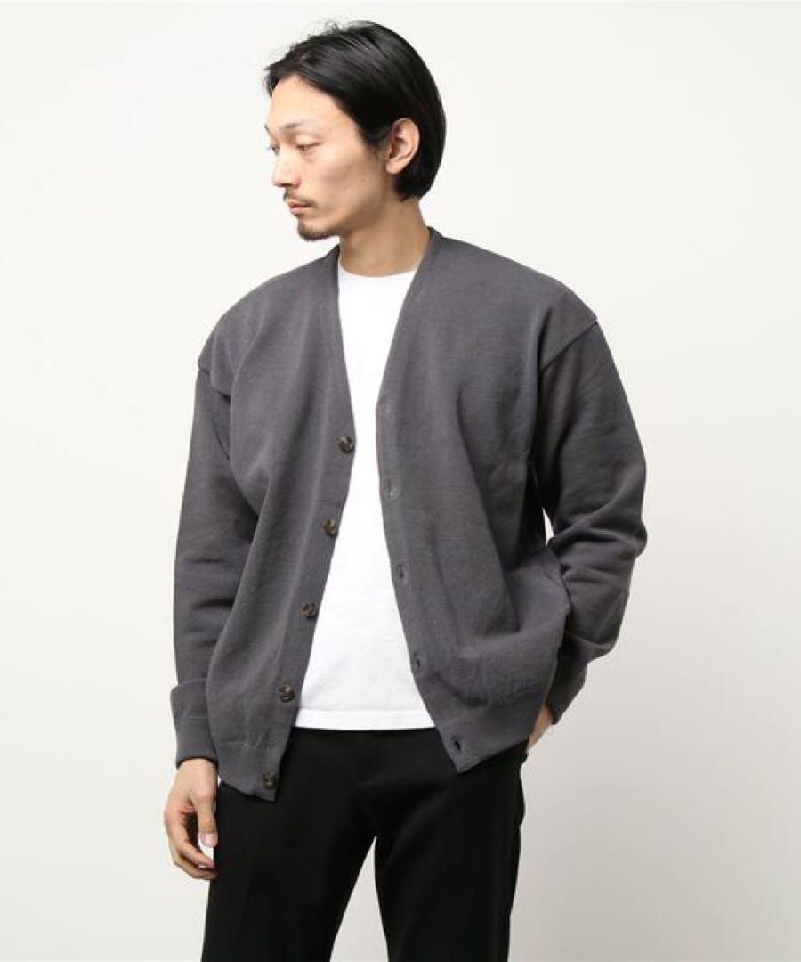 crepuscule カーディガン ネイビーブラウン2 M