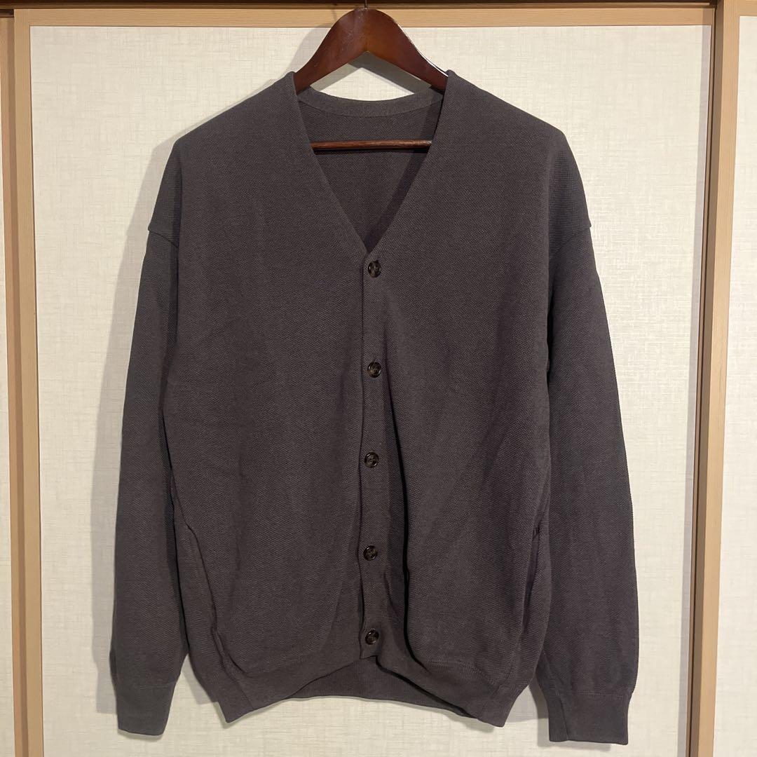 crepuscule カーディガン ネイビーブラウン2 M