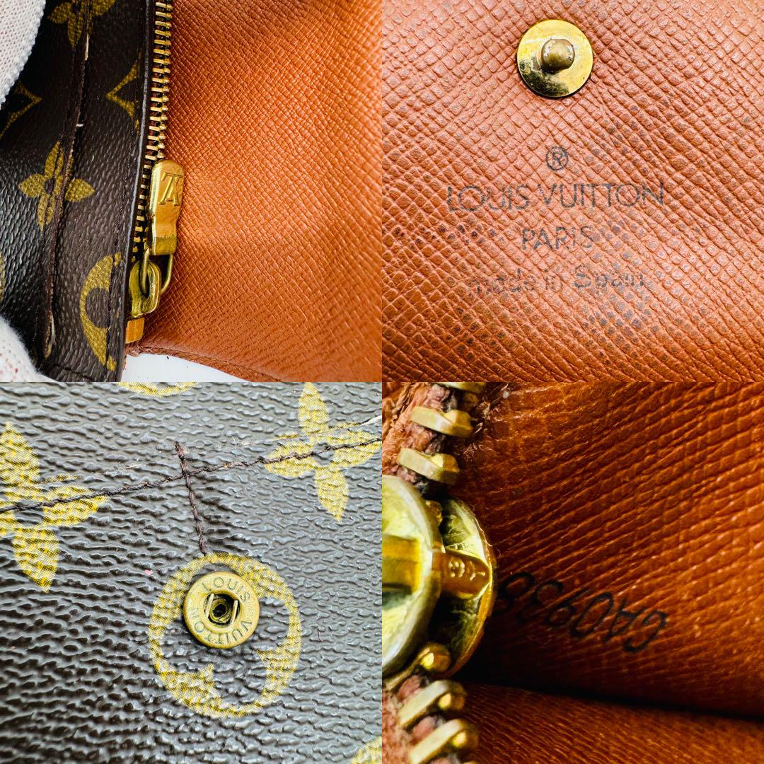 ルイヴィトン LOUIS VUITTON モノグラム 長財布 サラ 514