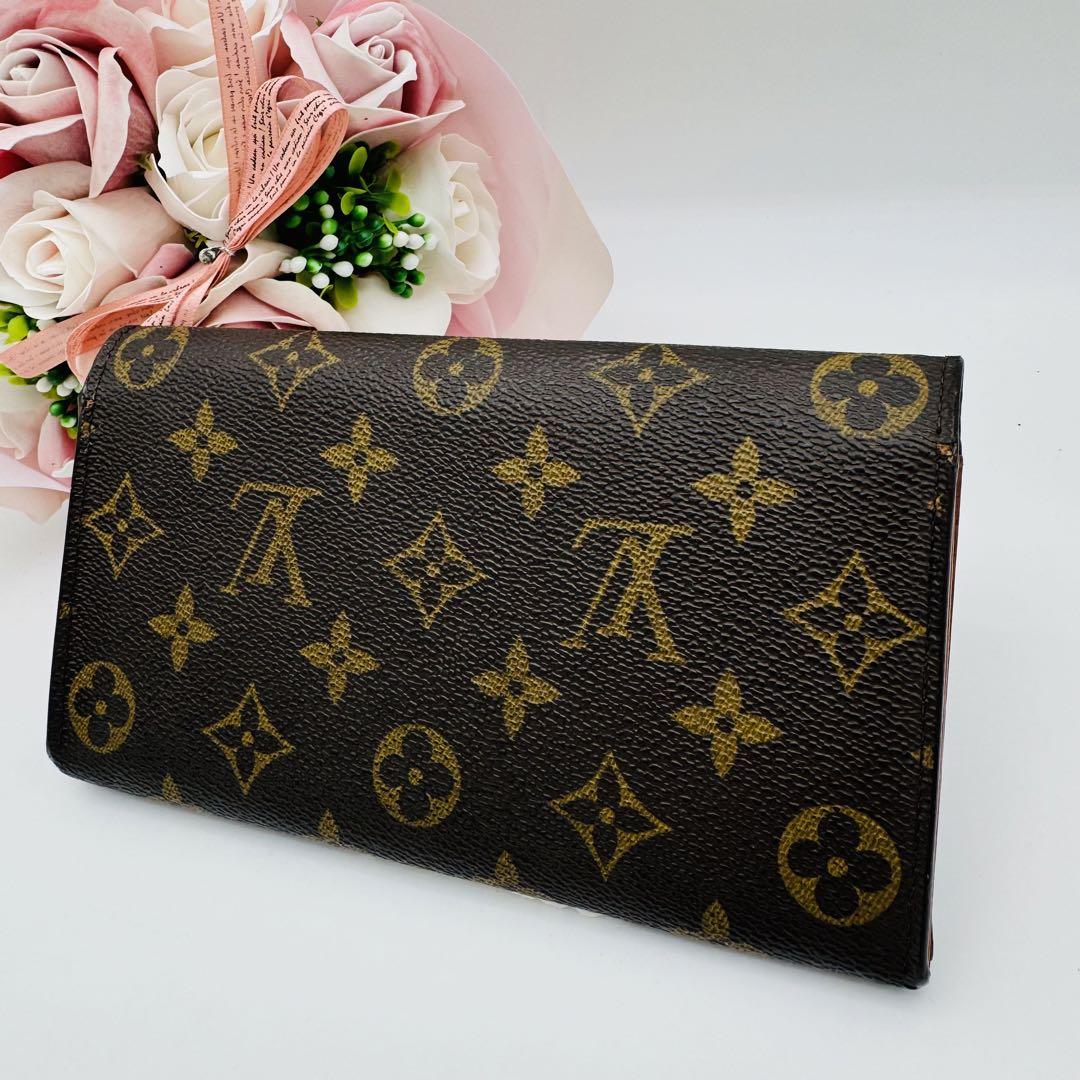ルイヴィトン LOUIS VUITTON モノグラム 長財布 サラ 514