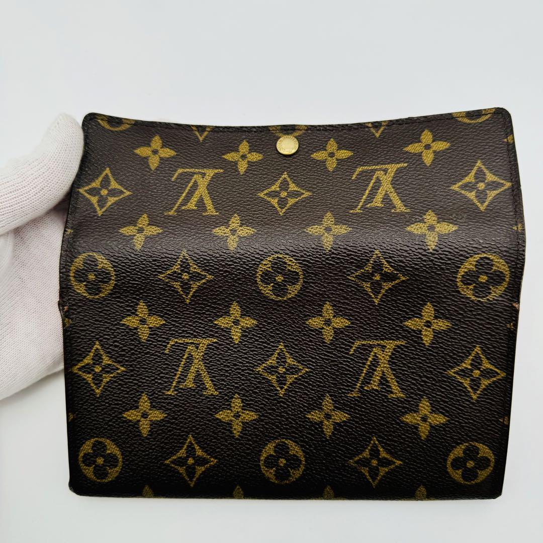 ルイヴィトン LOUIS VUITTON モノグラム 長財布 サラ 514