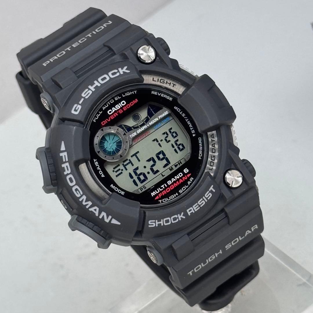 未使用箱説タグ付 G-SHOCK GWF-1000 FROGMAN 電波ソーラー