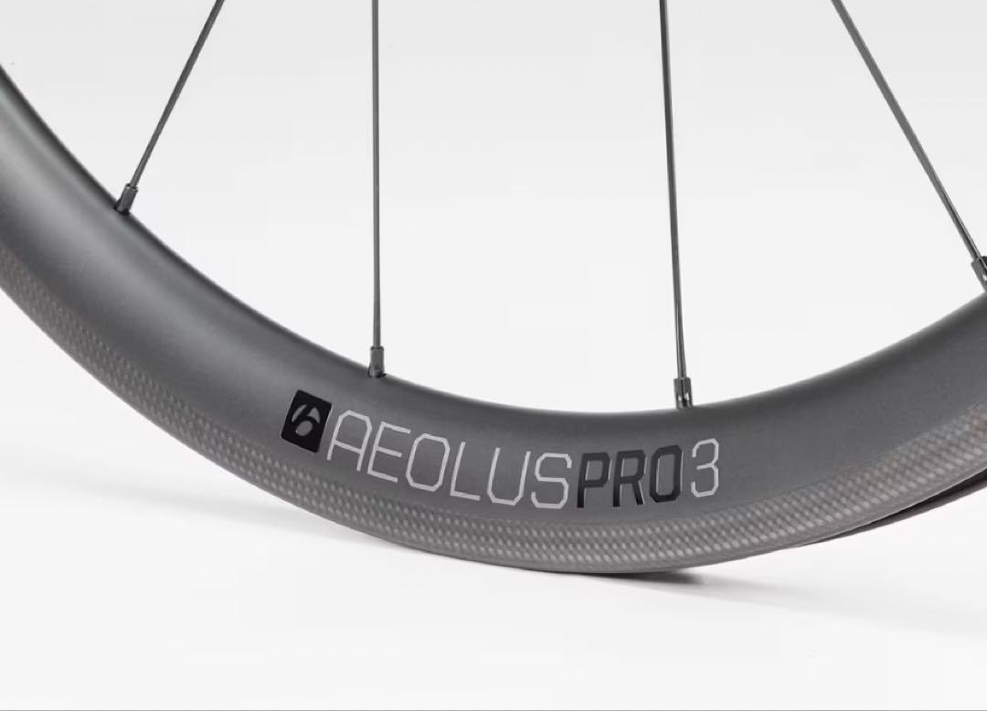 ボントレガー Aeolus Pro 3 TLR ロード ホイール美品タイヤ付き