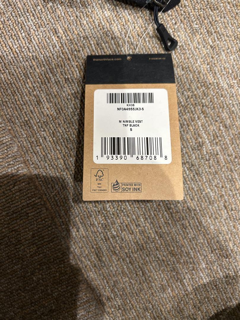THE NORTH FACE ベスト BLACK ノースフェース S