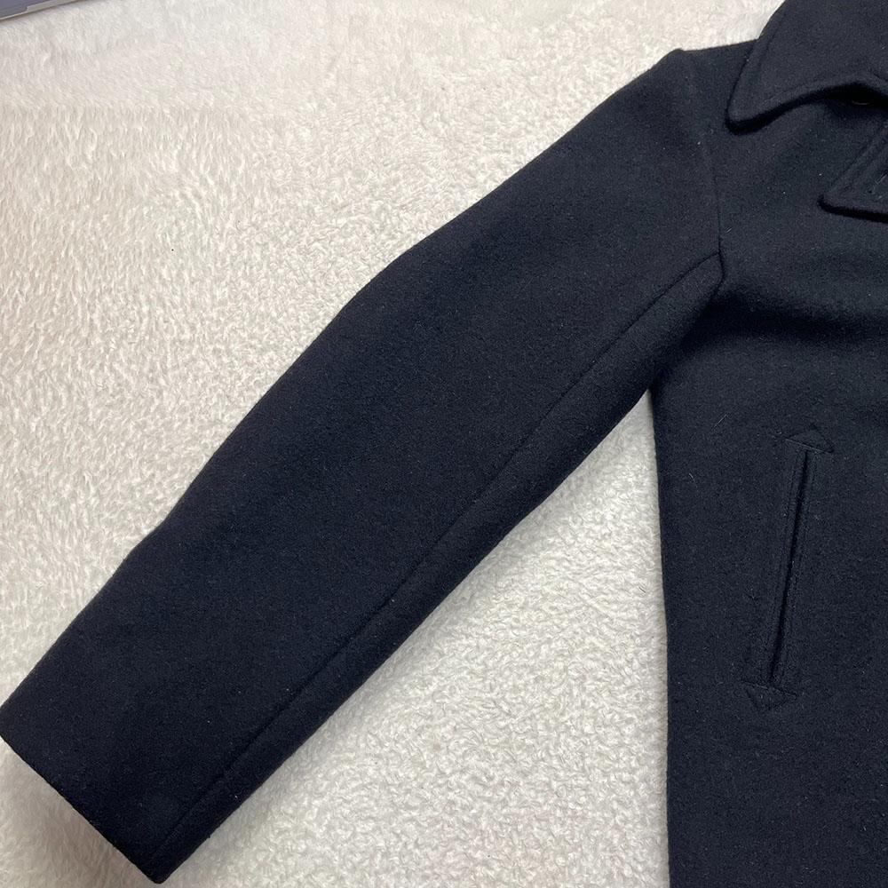 40s　NAVAL CLOTHING FACTORY PEA COAT BLK