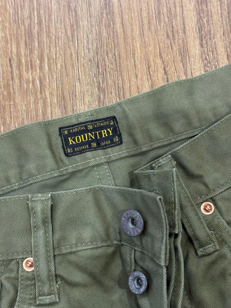 パンツ Kapital OKAGILLY Bone Pants 32