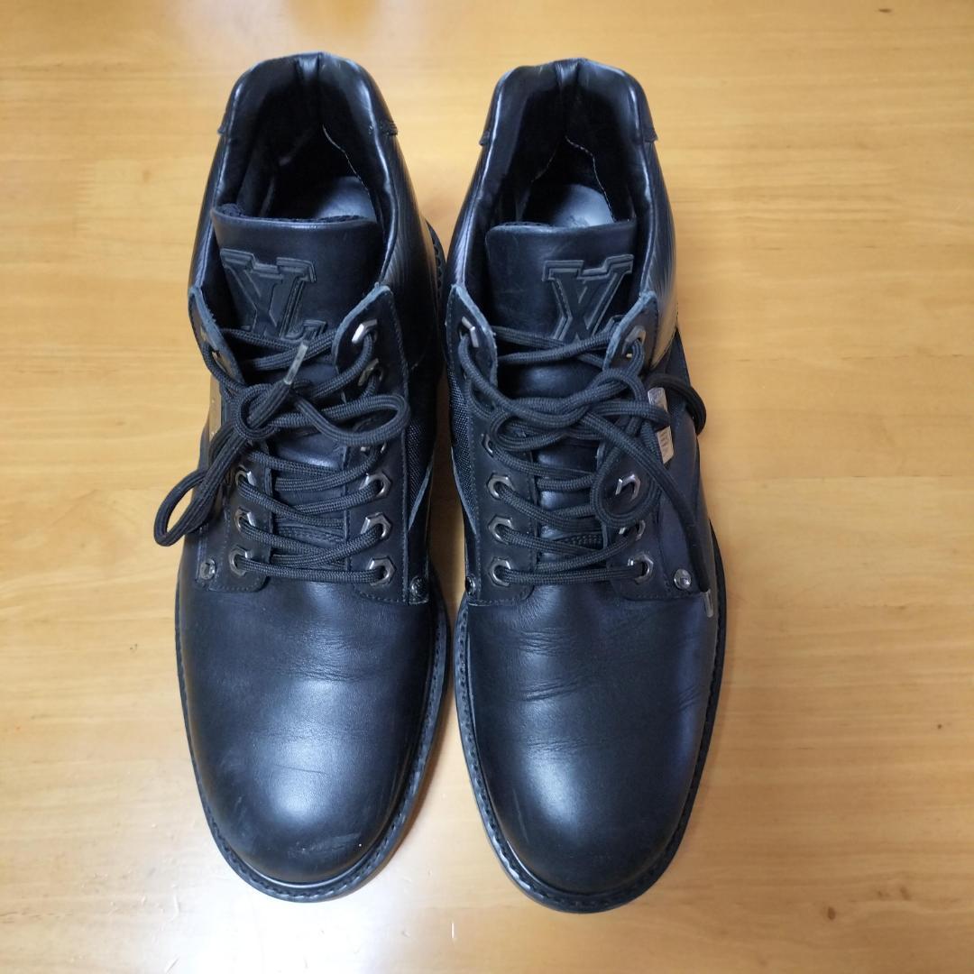 ブラック ルイヴィトン Louis Vuitton ブーツ 6 1/2インチ