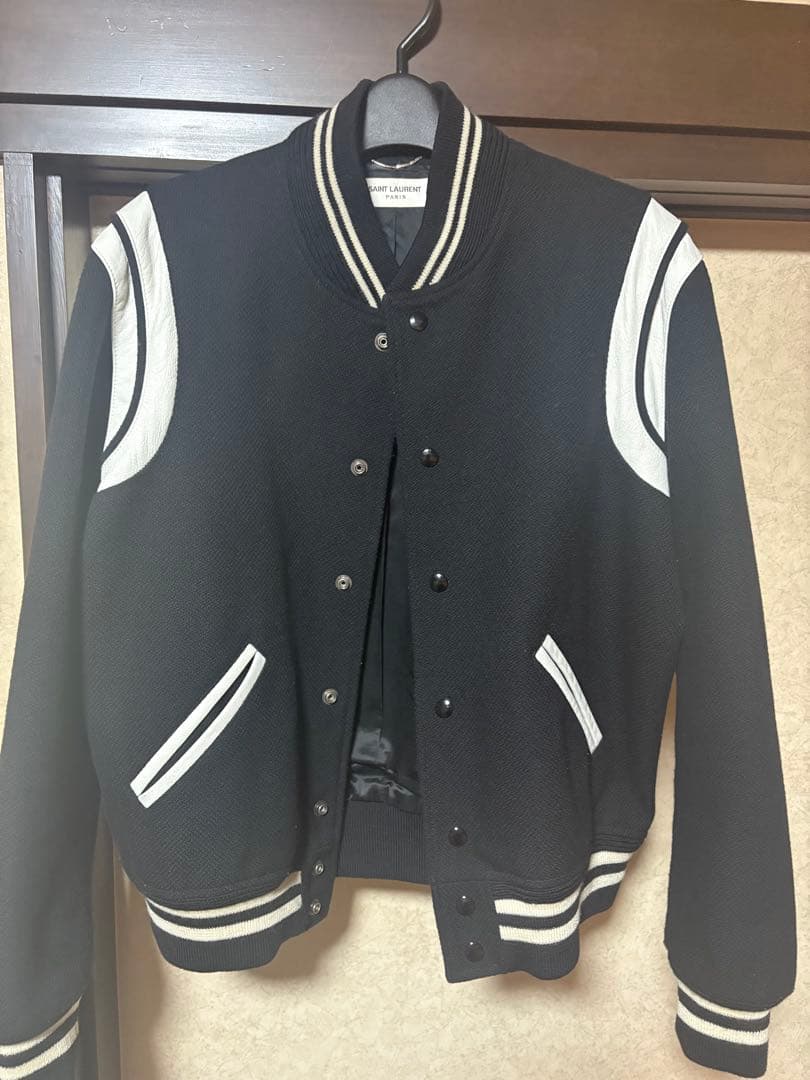 SAINT LAURENT スタジャン ブラック 52XL LL Saint Laurent