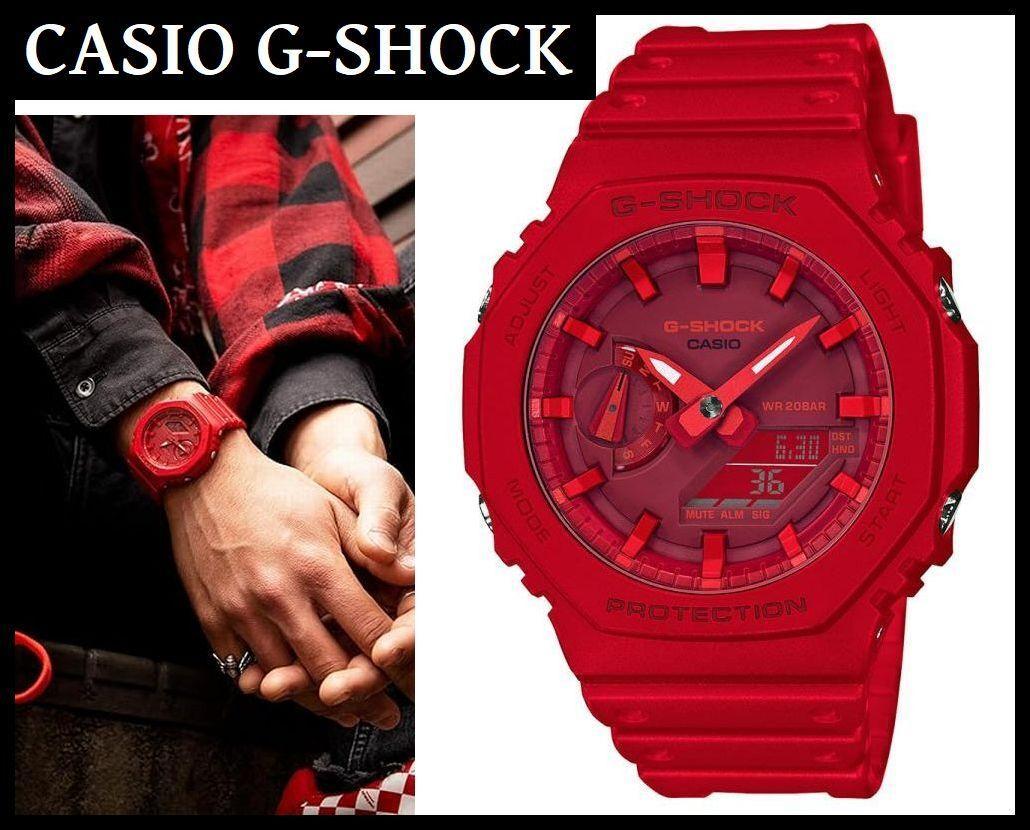 新品 カシオ G-SHOCK GA-2100-4A カシオーク アナデジ 腕時計