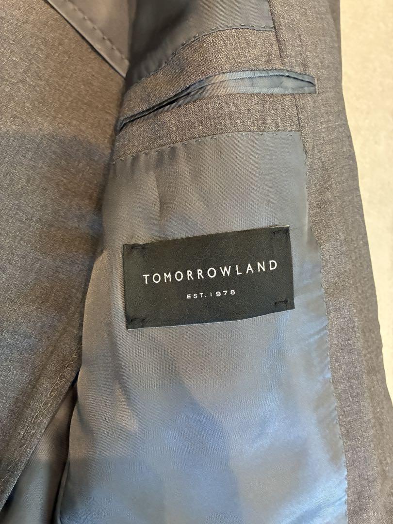 TOMORROWLAND セットアップスーツ　グレー　46