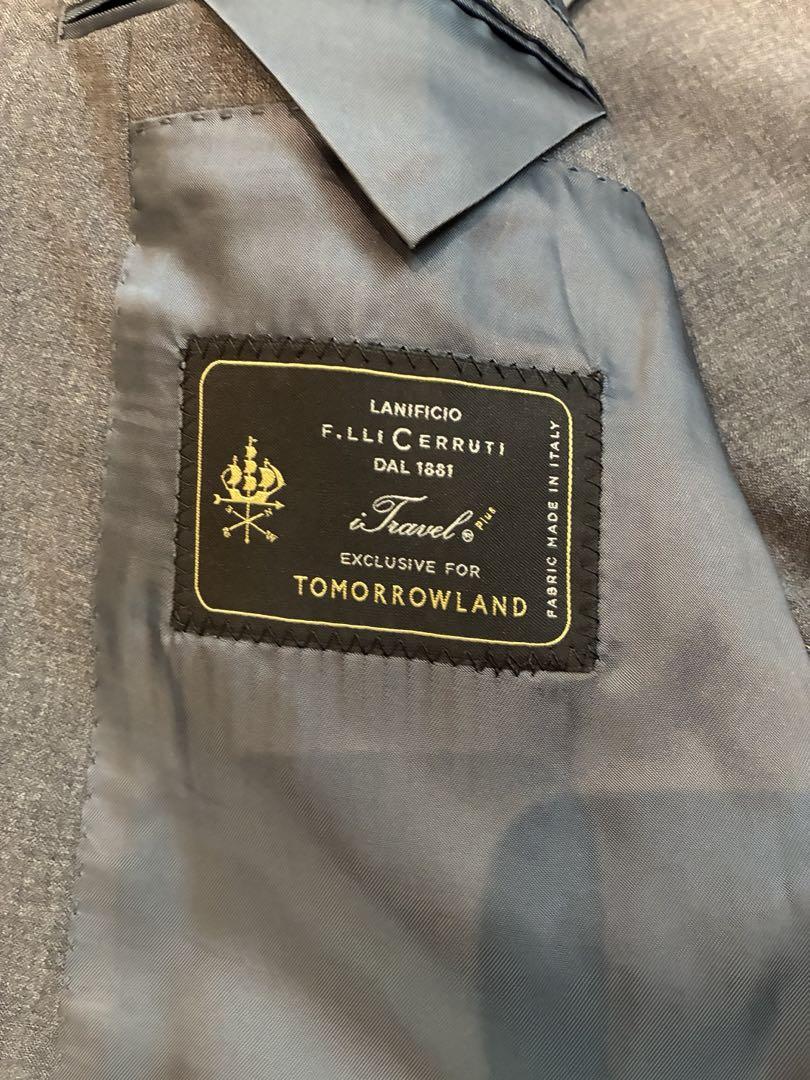 TOMORROWLAND セットアップスーツ　グレー　46