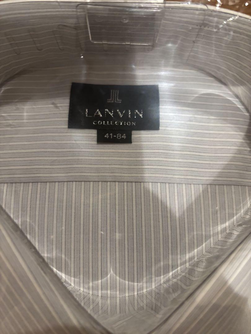 LANVIN ドレスシャツ 41-84 綿100%