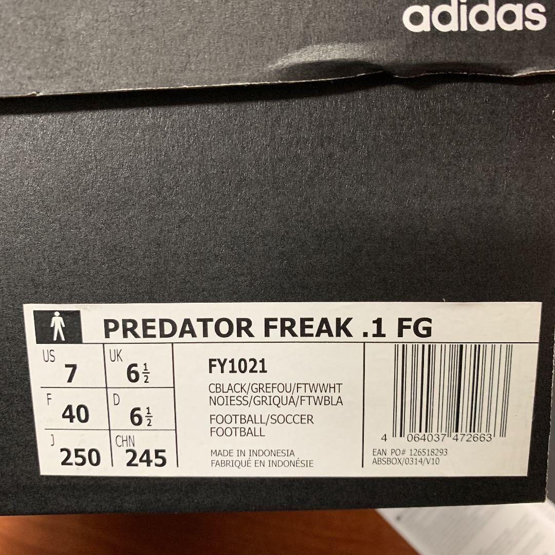 定番人気 adidas FREAK 1 FG 25cm 1AioT-m78323056993 アディダス プレデター 数量限定得価