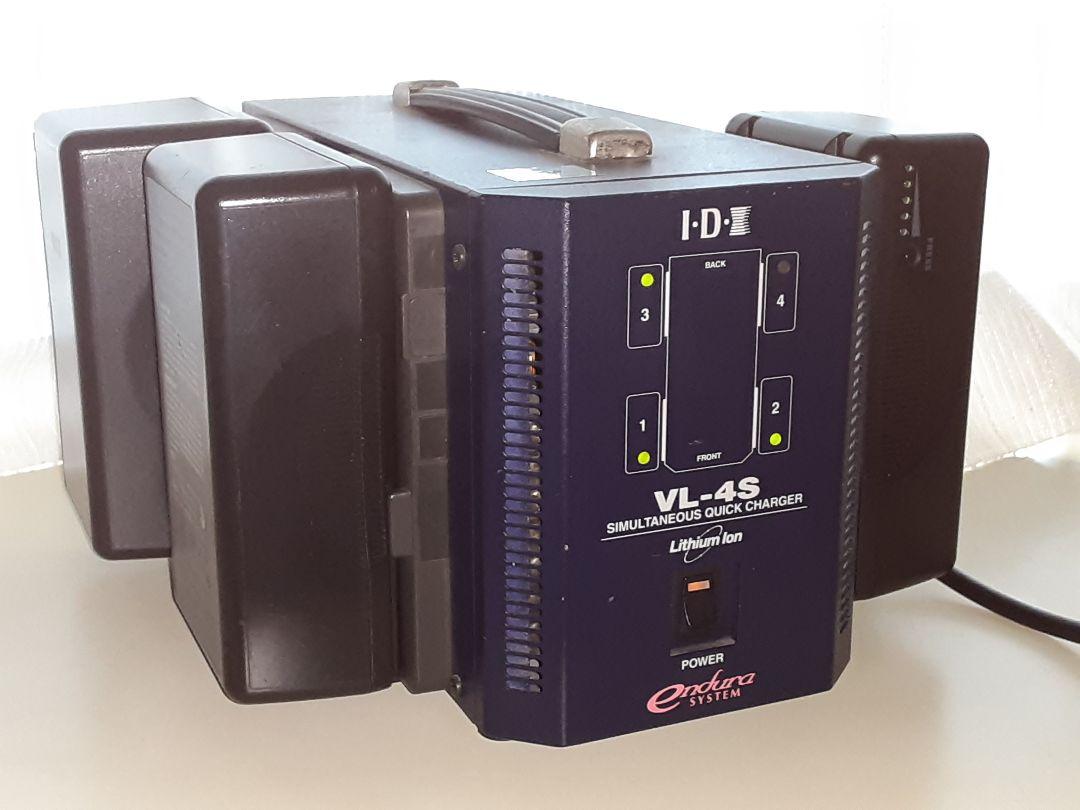 IDX VL-4S Vマウントバッテリー4連チャージャー【品】