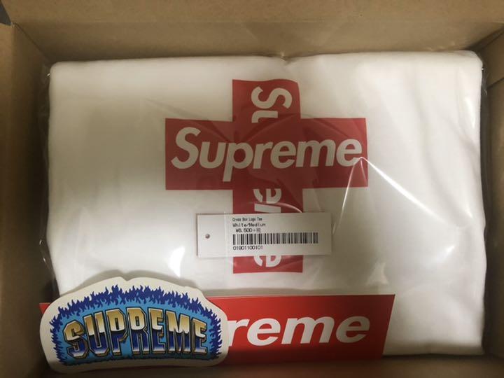 Supreme cross box logo tee Fts26-m78327280827 高品質お得
