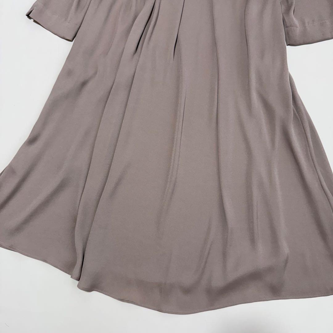 ベージュシャツワンピース | DRESS | OBLI