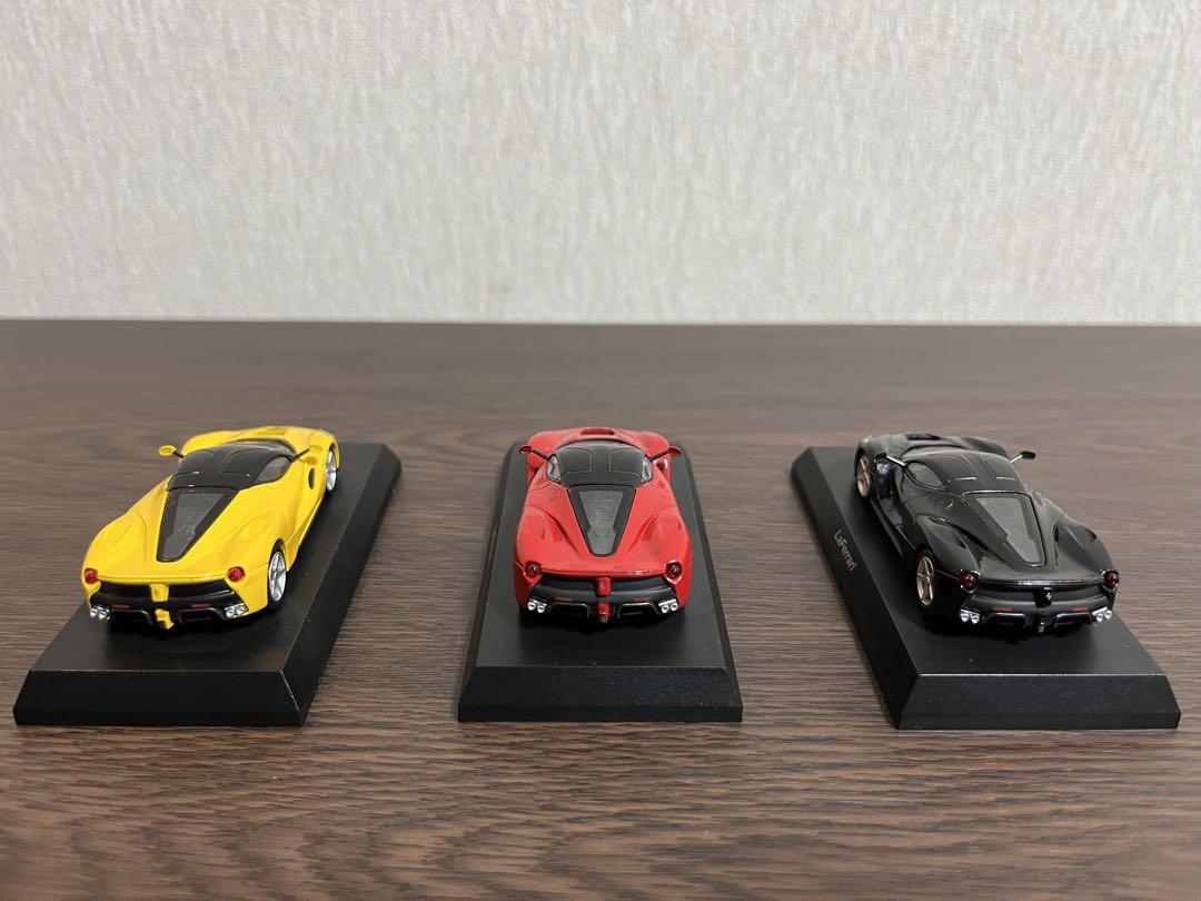 フェラーリ 京商ミニカー1/64 ラフェラーリ 3台