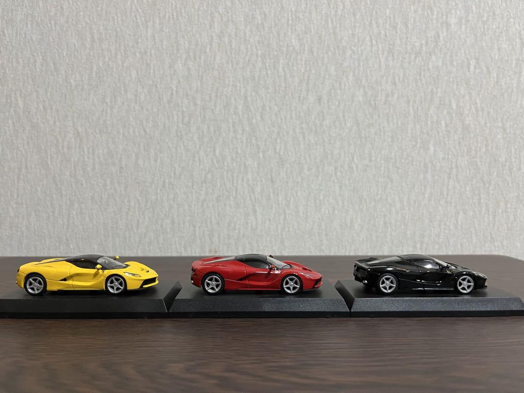 フェラーリ 京商ミニカー1/64 ラフェラーリ 3台