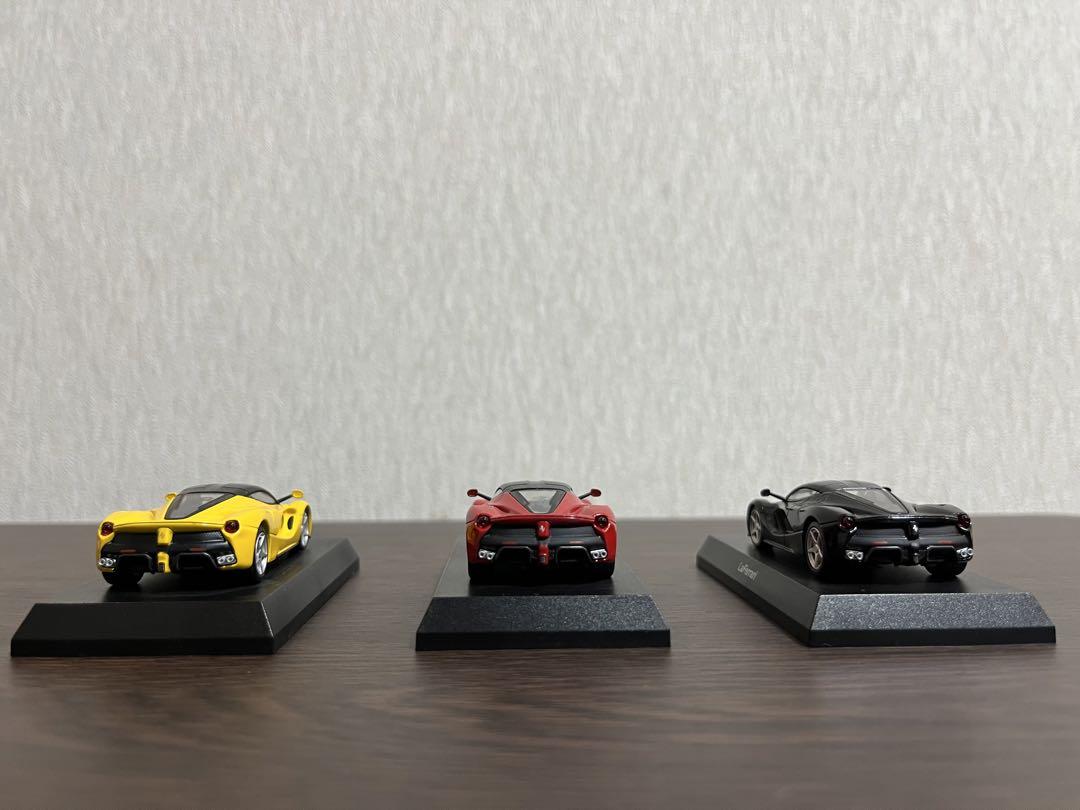 フェラーリ 京商ミニカー1/64 ラフェラーリ 3台