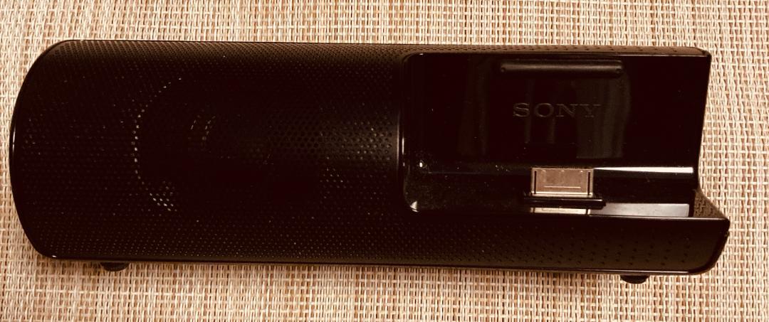 SONYポータブルドックスピーカーRDP-NWT19ブラック 送料込