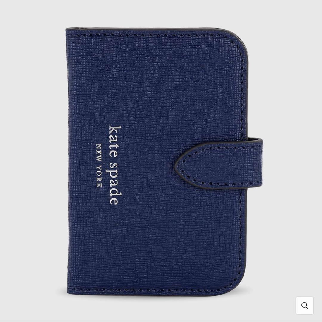 OUTLET SALE- 訳あり品など大放出 ウォレット マグセーフ spade】モーガン kate ネイビー メルカリ - iPhoneアクセサリー