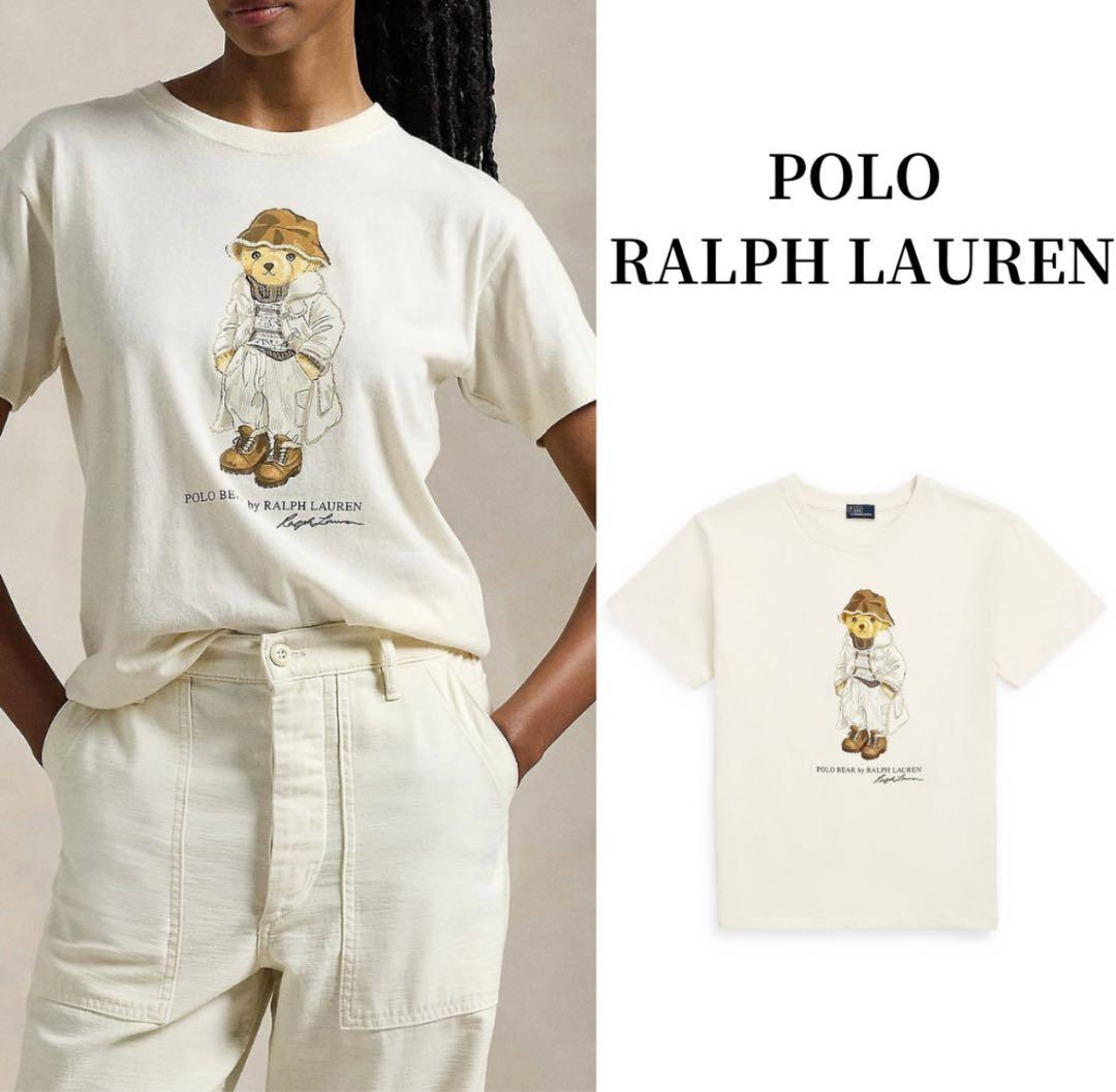 poloRalphLaurenポロベア コットンジャージー Tシャツ