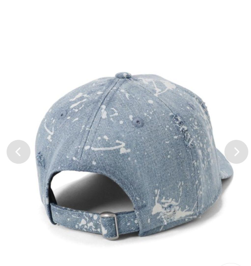 新品 NEWERA LA ニューエラ ダメージ デニム キャップ 帽子