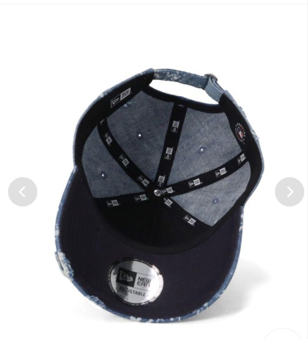 新品 NEWERA LA ニューエラ ダメージ デニム キャップ 帽子
