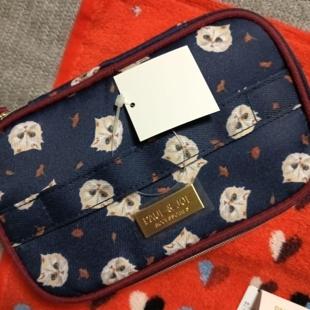 新品 ポール&ジョー ヌネット 猫 ポーチ & ハンドタオル - メルカリ