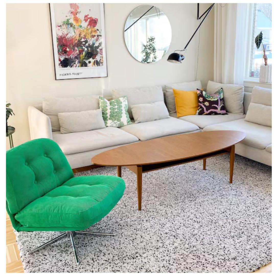 新品 未開封】イケア IKEA ディヴリンゲ 回転パーソナルチェア