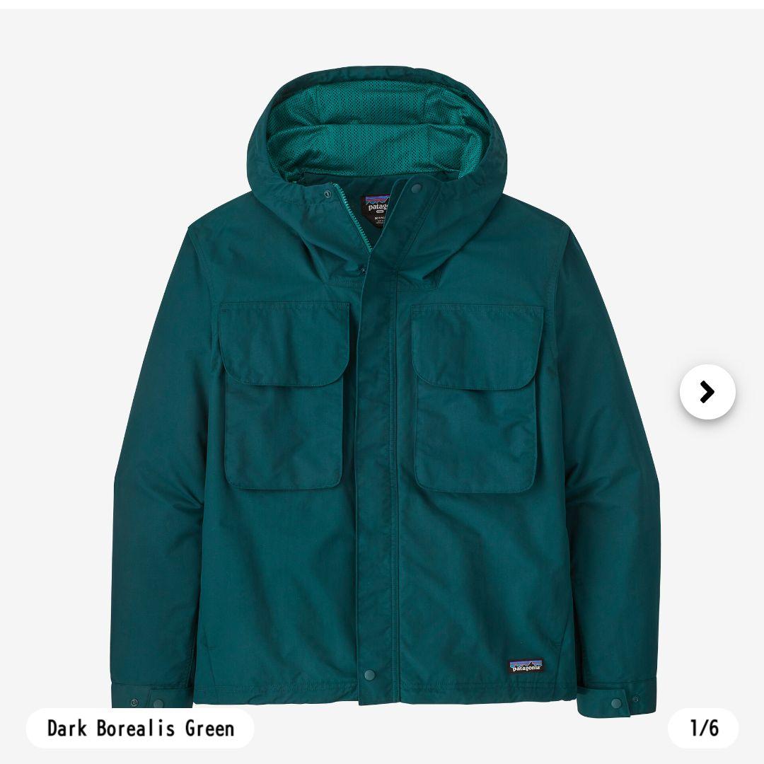 Patagonia　緑　イスマスユーティリティジャケット　26505