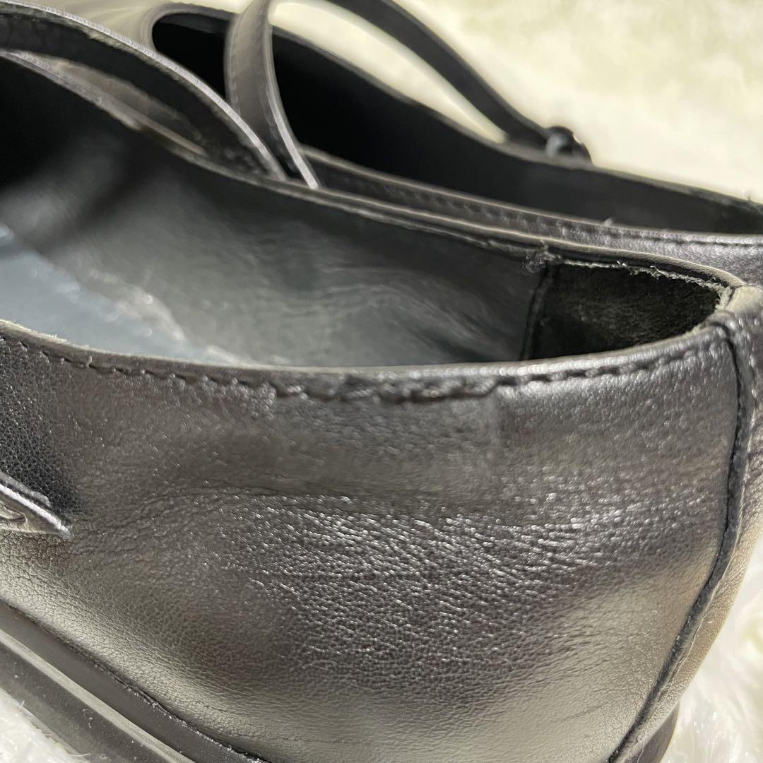 美品✨カンペール　メリージェーン　ストラップ　フラットシューズ　黒　39