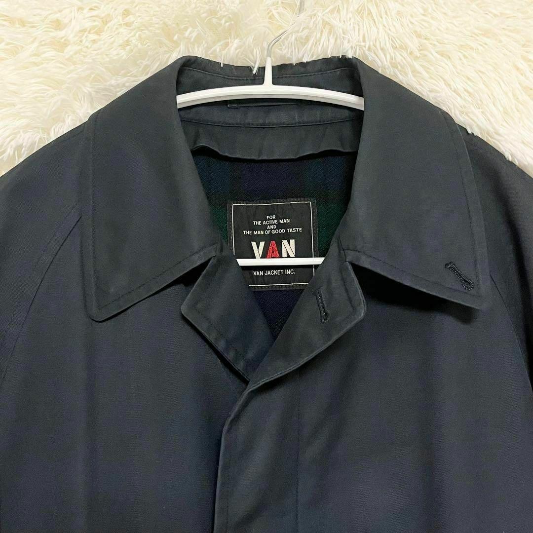 希少70~80's VAN JACKET ヴァンヂャケットライナー付コート