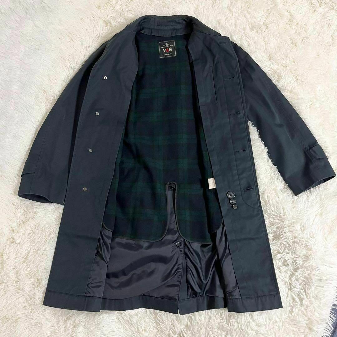 希少70~80's VAN JACKET ヴァンヂャケットライナー付コート